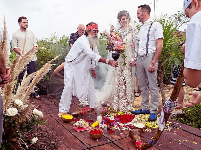 La boda de James y Priscilla en Playa del Carmen, Quintana Roo 27