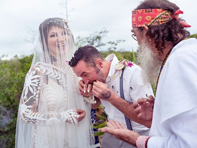 La boda de James y Priscilla en Playa del Carmen, Quintana Roo 44