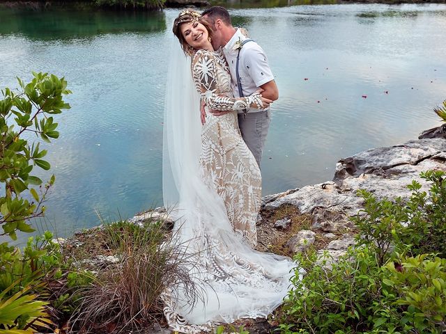 La boda de James y Priscilla en Playa del Carmen, Quintana Roo 65