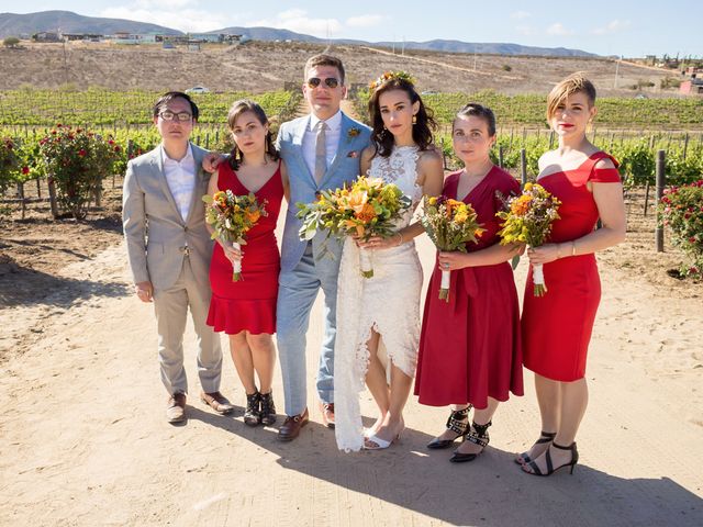 La boda de Sergio y Beatrice en Ensenada, Baja California 5