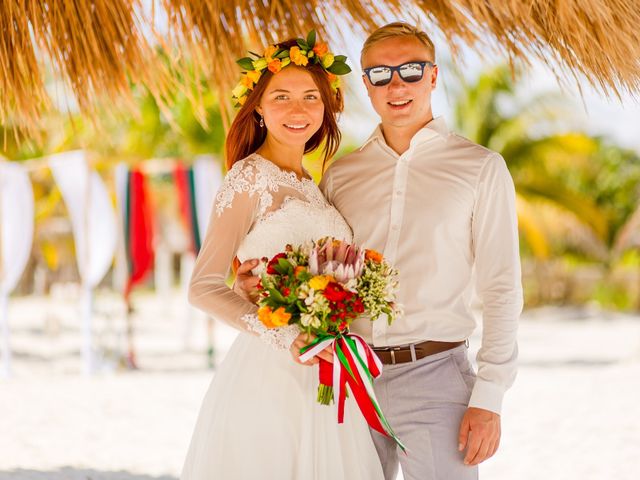 La boda de Roman y Alena en Isla Mujeres, Quintana Roo 25