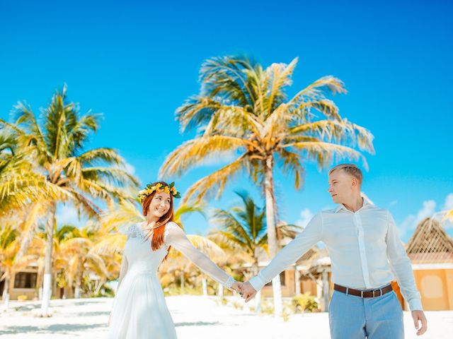 La boda de Roman y Alena en Isla Mujeres, Quintana Roo 29