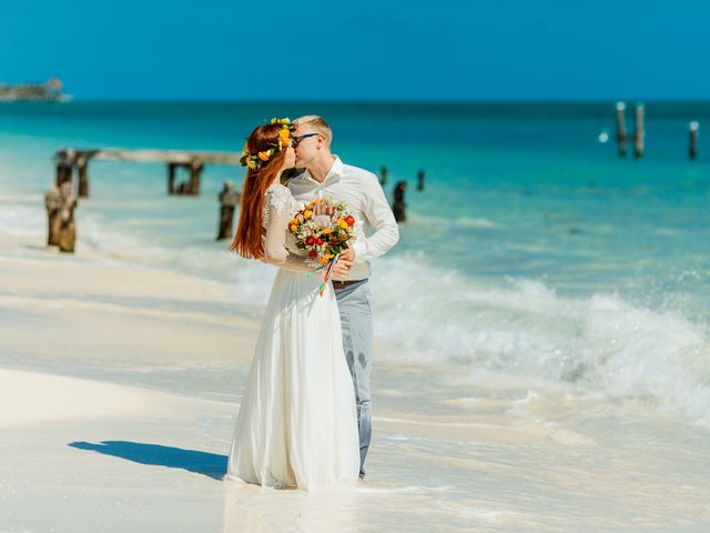 La boda de Roman y Alena en Isla Mujeres, Quintana Roo 20