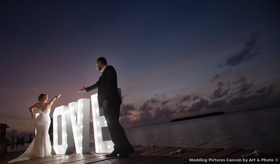 La boda de Alejandro y Elena en Cancún, Quintana Roo