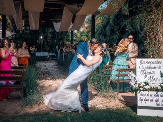 La boda de Clau y Alan
