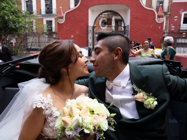 La boda de Andrés y Scarlett en Puebla, Puebla 20