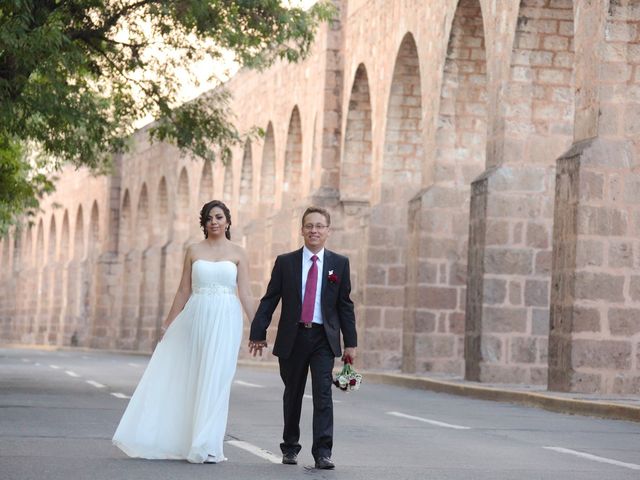 La boda de Alberto y Rosalba en Morelia, Michoacán 1