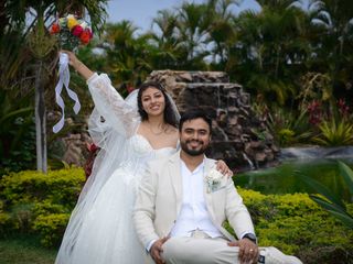 La boda de Lucia y Omar