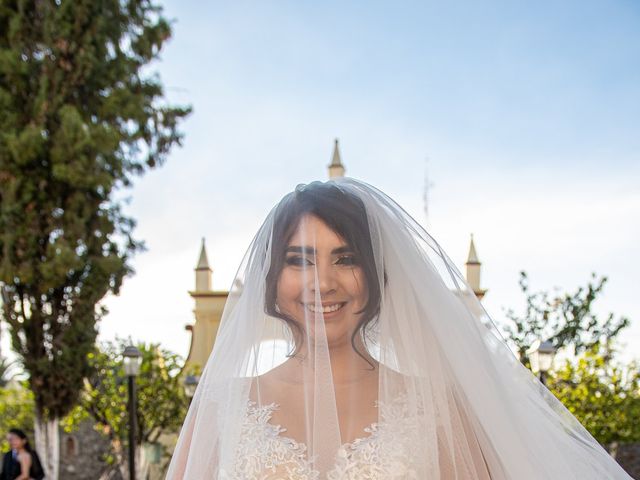 La boda de Mike y Thania en Cholula, Puebla 34