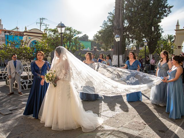 La boda de Mike y Thania en Cholula, Puebla 36