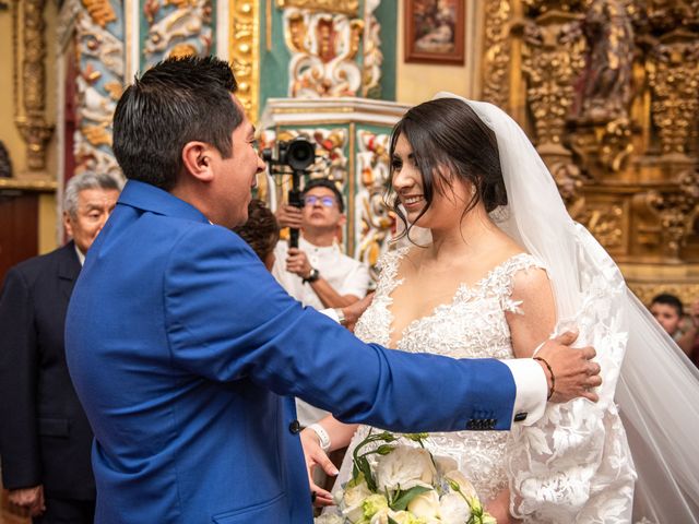 La boda de Mike y Thania en Cholula, Puebla 38