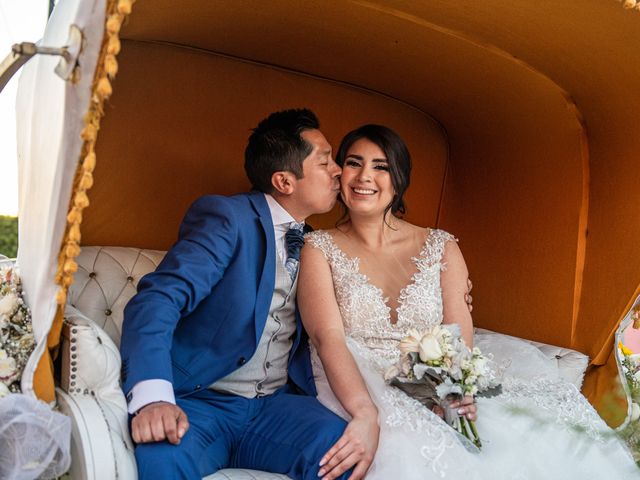 La boda de Mike y Thania en Cholula, Puebla 47