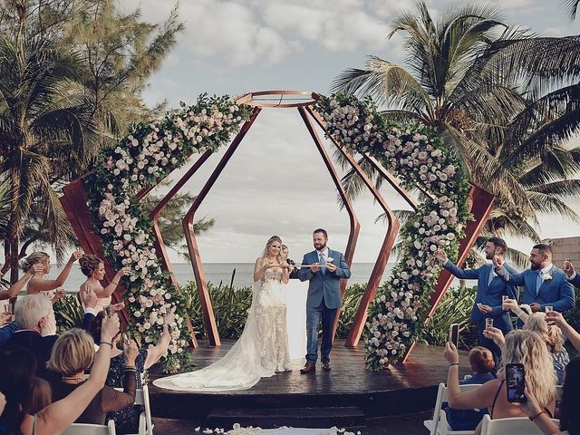 La boda de Clark y Stephanie en Playa del Carmen, Quintana Roo 10