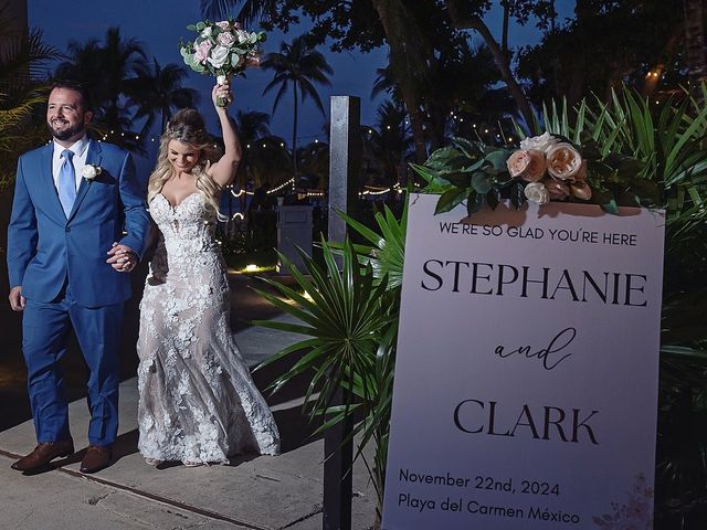 La boda de Clark y Stephanie en Playa del Carmen, Quintana Roo 28