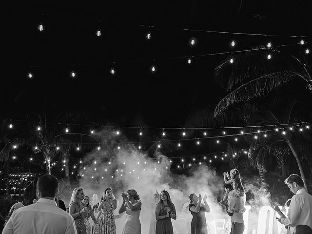 La boda de Clark y Stephanie en Playa del Carmen, Quintana Roo 36