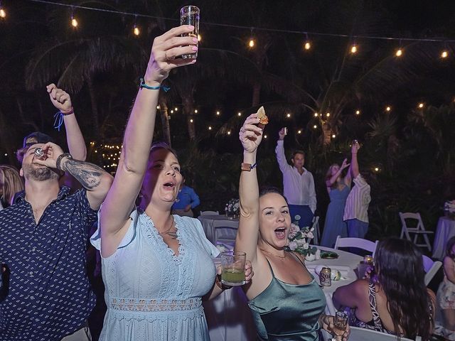 La boda de Clark y Stephanie en Playa del Carmen, Quintana Roo 42