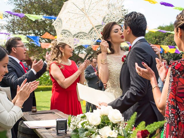 La boda de JuanMa y Mar Bahena en Metepec, Estado México 15