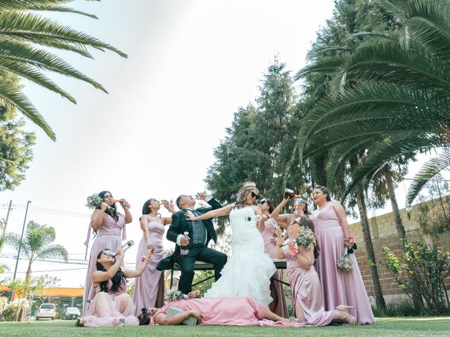 La boda de Oscar y Teresita en San Pedro Cholula, Puebla 9
