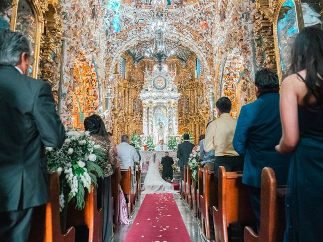La boda de Oscar y Teresita en San Pedro Cholula, Puebla 19
