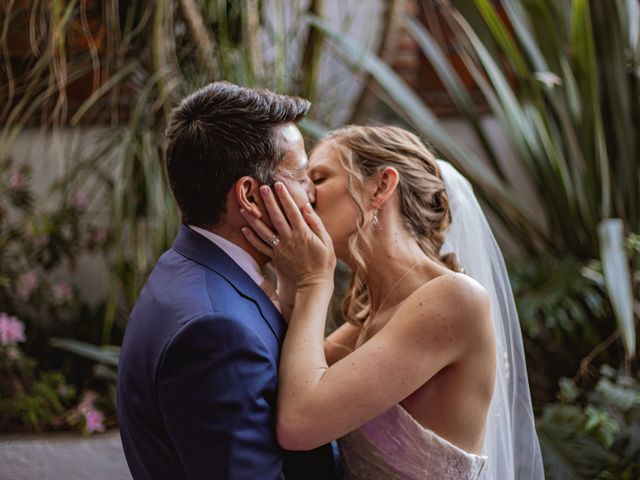 La boda de Brian y Katy en Tepotzotlán, Estado México 23