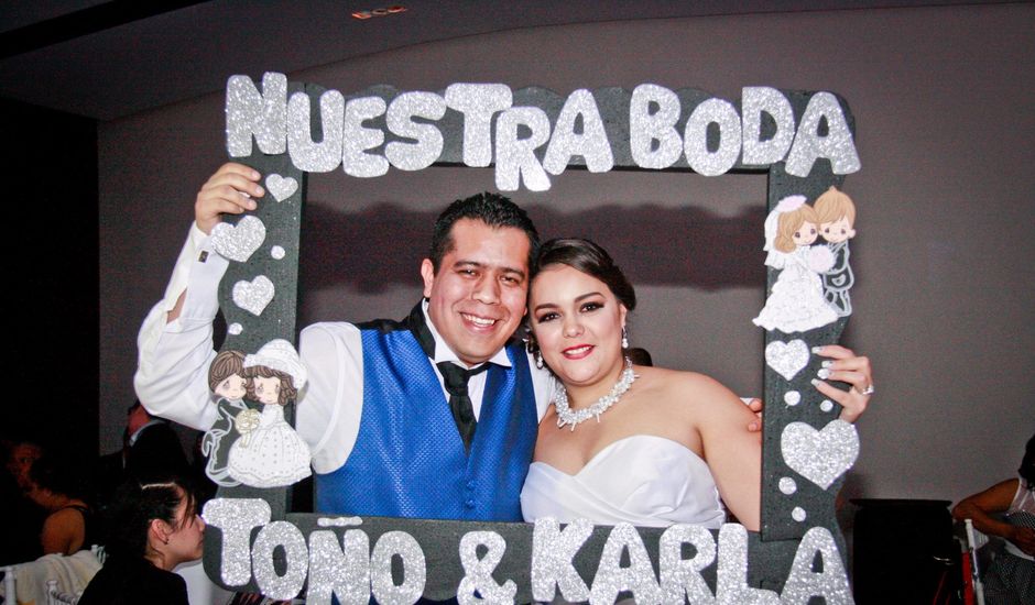 La boda de Antonio y Karla en Aguascalientes, Aguascalientes