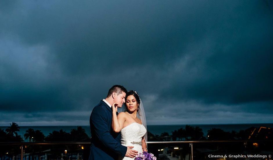 La boda de Dustin y Selyn en Cancún, Quintana Roo