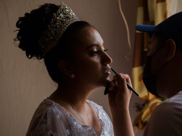 La boda de Ángel y Rocío en Mineral de La Reforma, Hidalgo 13