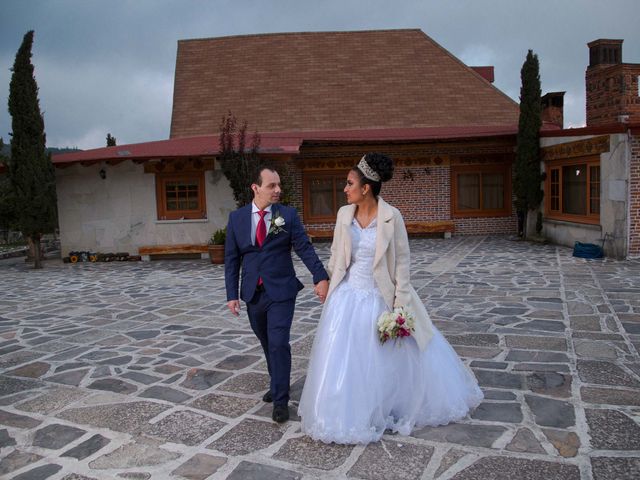 La boda de Ángel y Rocío en Mineral de La Reforma, Hidalgo 47