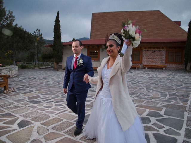 La boda de Ángel y Rocío en Mineral de La Reforma, Hidalgo 48