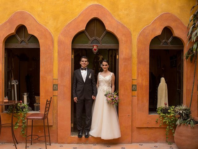 La boda de Carlos y Diana en San Luis de La Paz, Guanajuato 9
