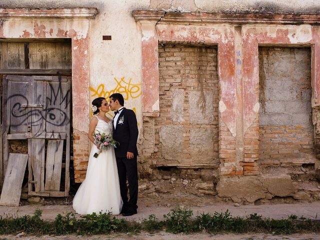 La boda de Carlos y Diana en San Luis de La Paz, Guanajuato 10