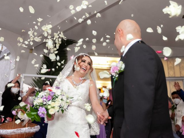 La boda de Alex y Fer en Tepotzotlán, Estado México 41