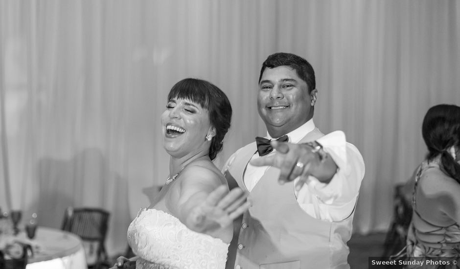 La boda de Dave y Gin en Cancún, Quintana Roo