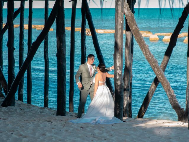 La boda de David y Paola en Puerto Morelos, Quintana Roo 11