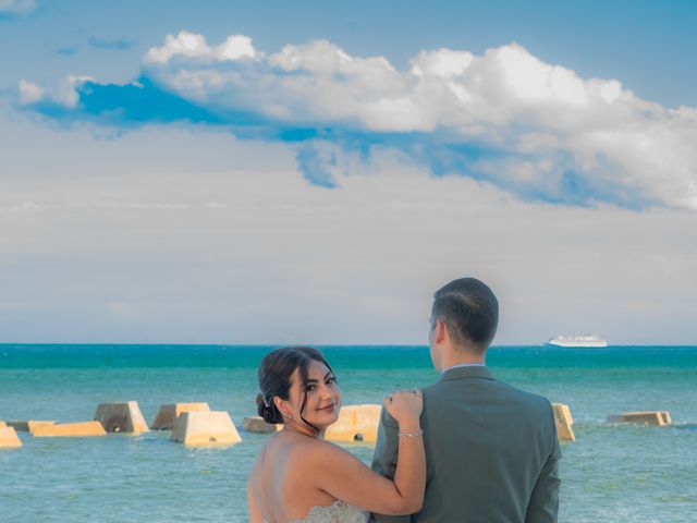 La boda de David y Paola en Puerto Morelos, Quintana Roo 21