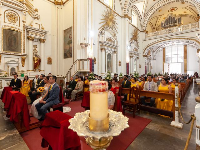 La boda de Andrés y Tania en Tepotzotlán, Estado México 10