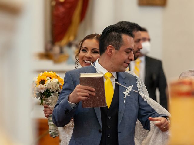 La boda de Andrés y Tania en Tepotzotlán, Estado México 26