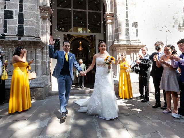 La boda de Andrés y Tania en Tepotzotlán, Estado México 30