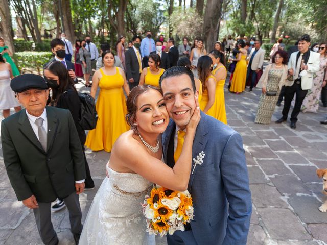 La boda de Andrés y Tania en Tepotzotlán, Estado México 31