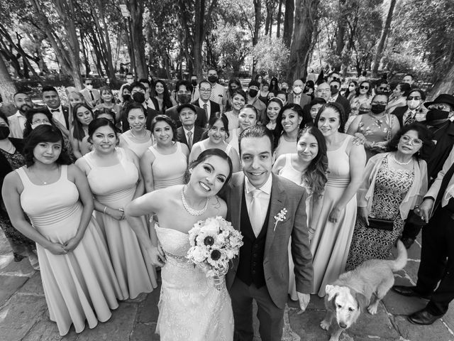 La boda de Andrés y Tania en Tepotzotlán, Estado México 32