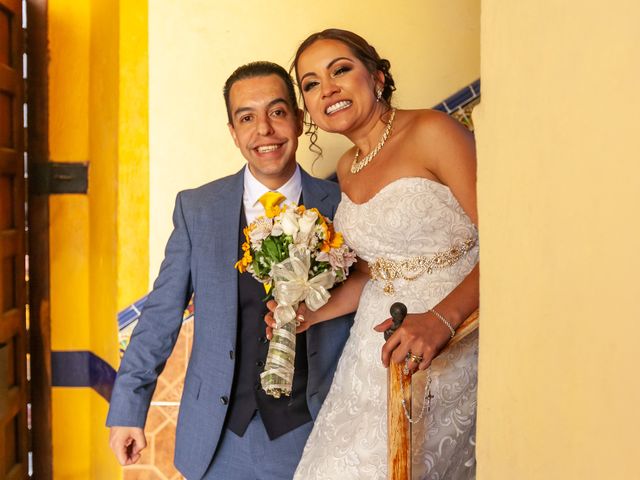 La boda de Andrés y Tania en Tepotzotlán, Estado México 36