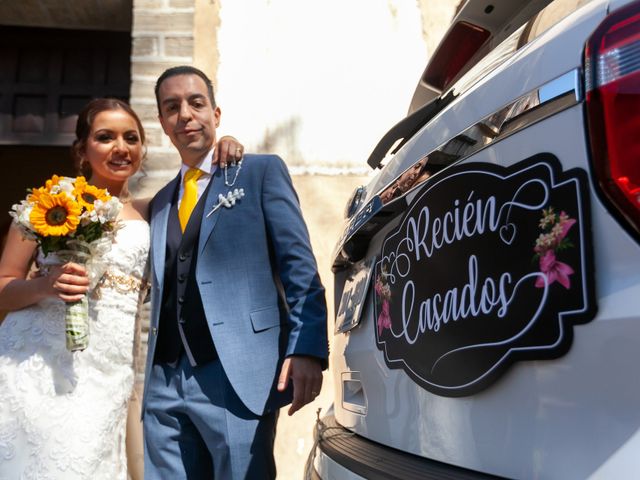 La boda de Andrés y Tania en Tepotzotlán, Estado México 2