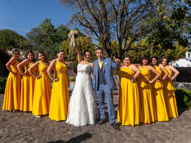 La boda de Andrés y Tania en Tepotzotlán, Estado México 43