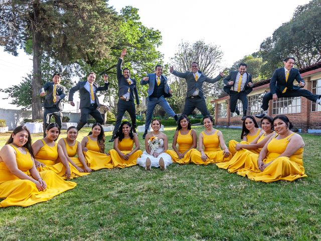 La boda de Andrés y Tania en Tepotzotlán, Estado México 49