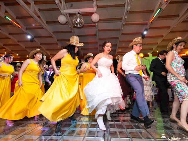 La boda de Andrés y Tania en Tepotzotlán, Estado México 128