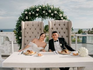 La boda de Valerie y Aron