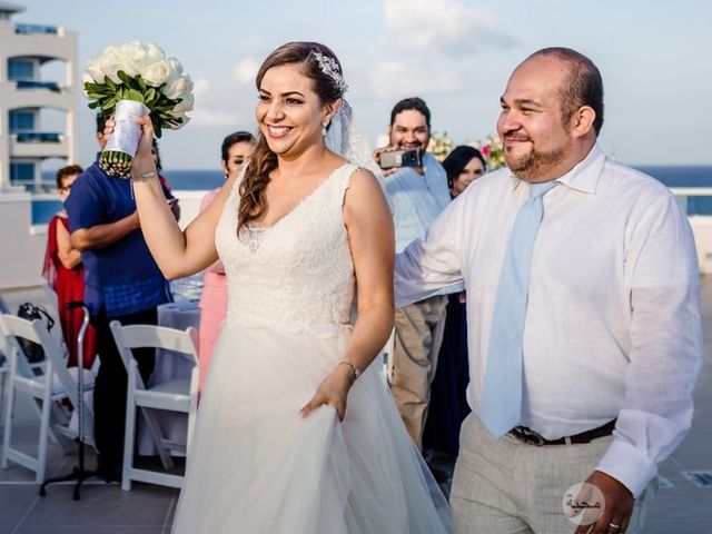 La boda de Martín Iván  y Dalia Irasema en Cancún, Quintana Roo 8