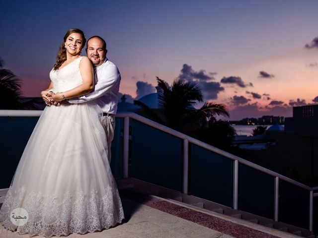 La boda de Martín Iván  y Dalia Irasema en Cancún, Quintana Roo 7
