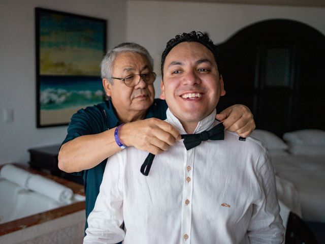 La boda de Odín y Elizabeth en Cancún, Quintana Roo 30
