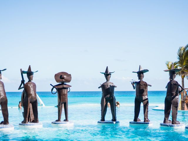 La boda de Odín y Elizabeth en Cancún, Quintana Roo 43